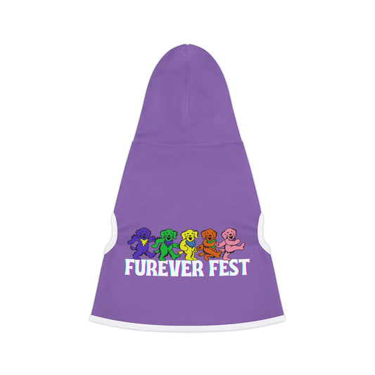 Playful Pet Hoodie for Dogs, Cozy Canine Hoodie, Furever Fest Apparel, Dog Clothing for Celebrations, Cute Pet Outfit, Gift for Dog Lovers