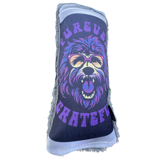 Duraplush BrewGear Cans Dog Toy-Furever Grateful