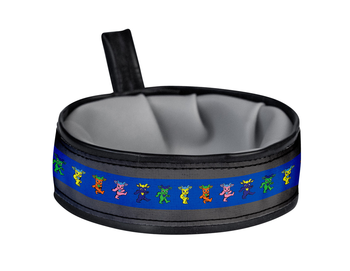 Dancing Goats Travel Buddy Dog Bowl