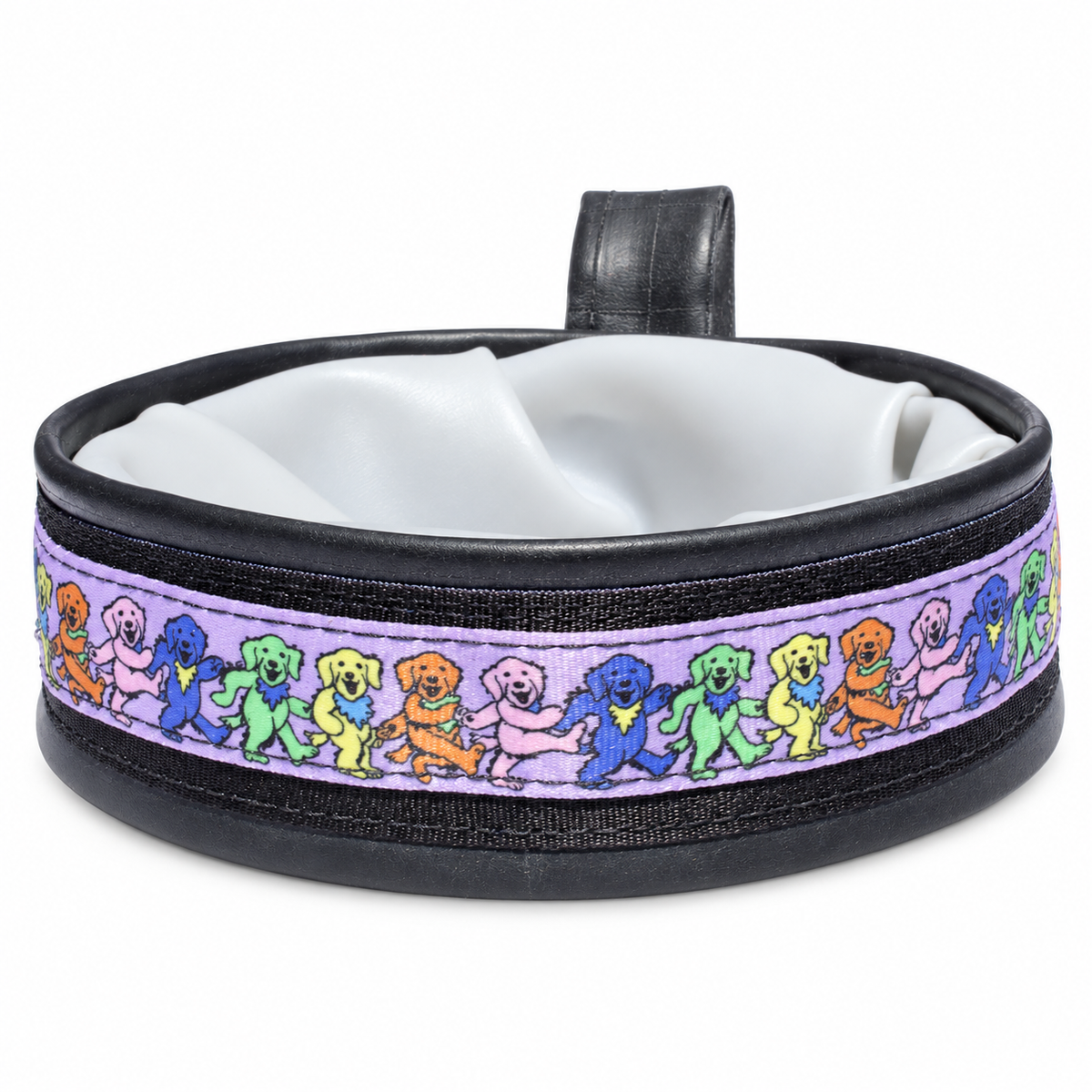 Lavendar Travel Dog Bowl